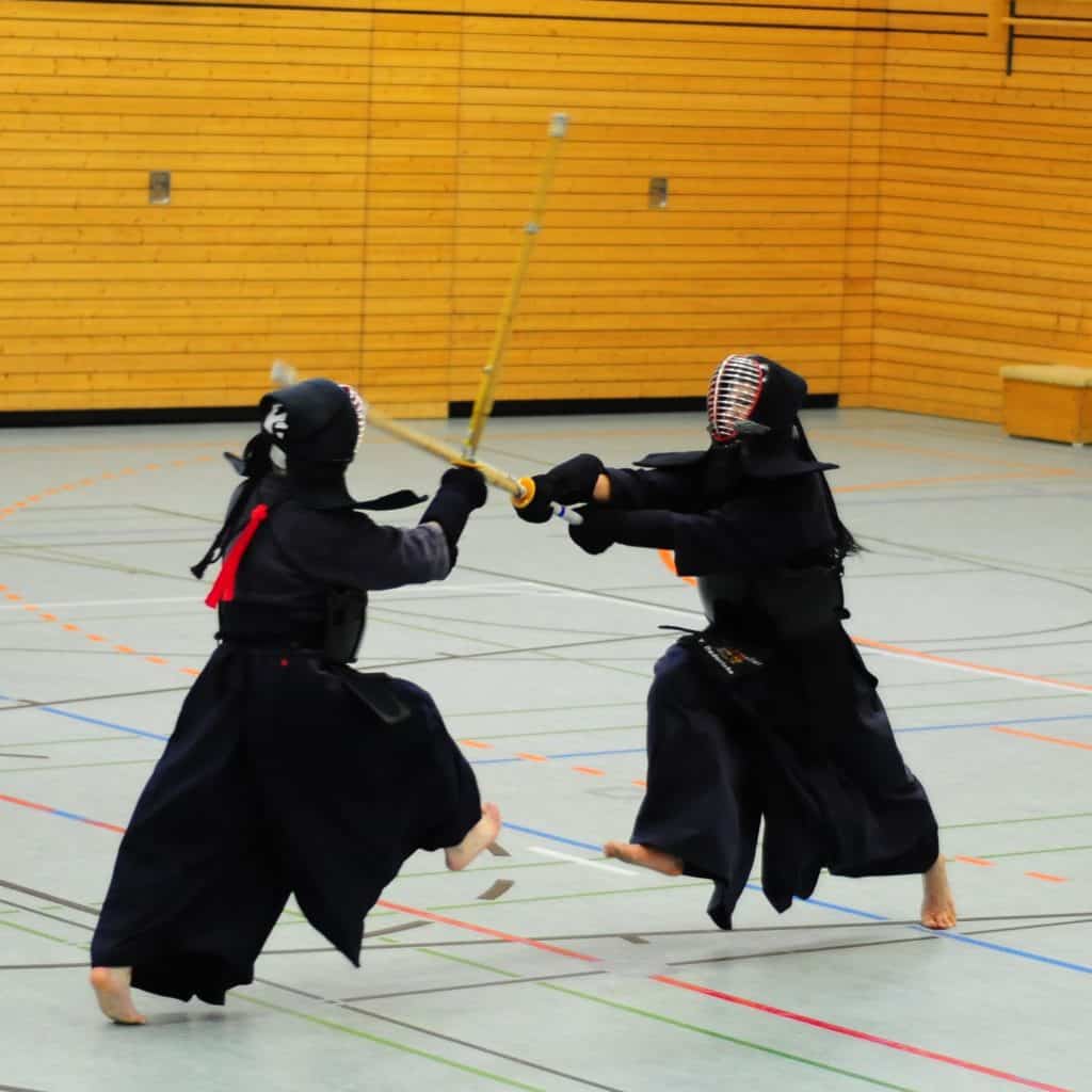combat de kendo et concentration