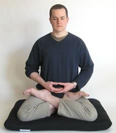 meditation position lotus